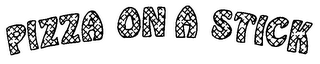 PIZZA ON A STICK logo