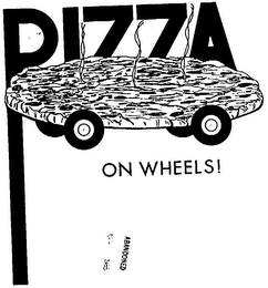PIZZA ON WHEELS ] logo