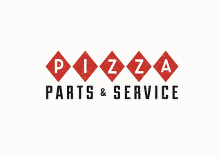PIZZA PARTS & SERVICE logo