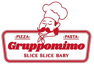 PIZZA - PASTA - GRUPPOMIMO - SLICE SLICE BABY logo
