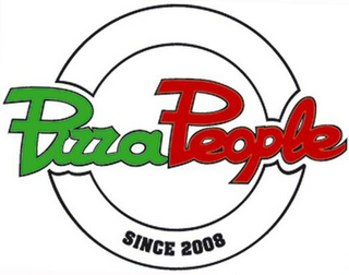 PIZZA PEOPLE SINCE 2008 logo