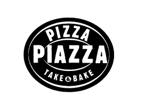 PIZZA PIAZZA TAKE & BAKE logo