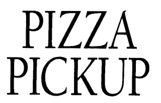 PIZZA PICKUP logo
