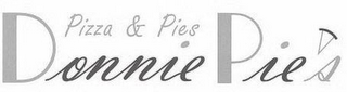 PIZZA & PIES DONNIE PIES logo