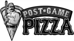 PIZZA POST GAME PIZZA logo
