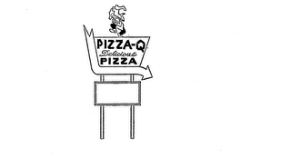 PIZZA-Q DELICIOUS PIZZA logo