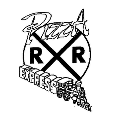 PIZZA R R EXPRESS logo