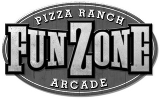 PIZZA RANCH FUN ZONE ARCADE logo