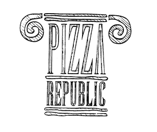 PIZZA REPUBLIC logo