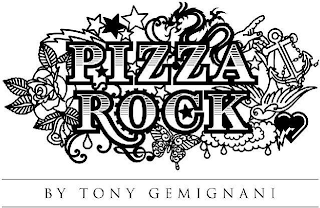 PIZZA ROCK BY TONY GEMIGNANI logo