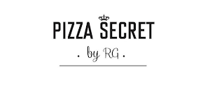 PIZZA SECRET BY RG logo