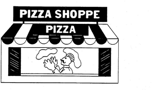 PIZZA SHOPPE PIZZA logo