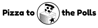 PIZZA TO THE POLLS logo