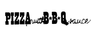 PIZZA WITH BBQ SAUCE logo