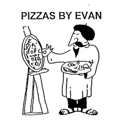 PIZZAS BY EVAN logo