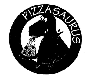 PIZZASAURUS logo
