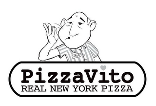 PIZZAVITO REAL NEW YORK PIZZA logo