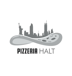 PIZZERIA HALT logo