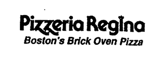 PIZZERIA REGINA BOSTON'S BRICK OVEN PIZZA logo