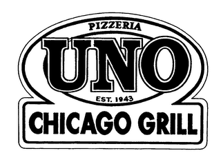 PIZZERIA UNO CHICAGO GRILL EST. 1943 logo