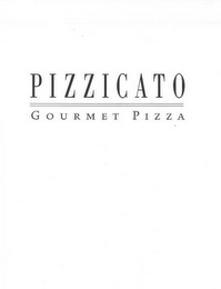PIZZICATO GOURMET PIZZA logo