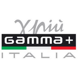 PIÙ GAMMA + ITALIA logo