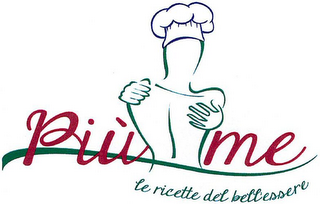 PIÙ ME LE RICETTE DEL BELL'ESSERE logo