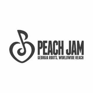 PJ PEACH JAM GEORGIA ROOTS, WORLDWIDE REACH logo