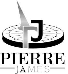 PJ PIERRE JAMES logo