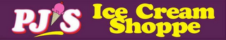 PJ S ICE CREAM SHOPPE logo