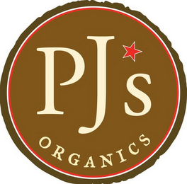 PJ S ORGANICS logo