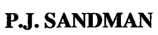 P.J. SANDMAN logo