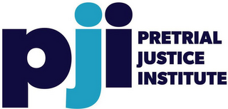 PJI PRETRIAL JUSTICE INSTITUTE logo