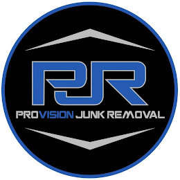 PJR PROVISION JUNK REMOVAL logo