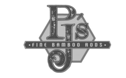 PJ'S · FINE BAMBOO RODS · logo