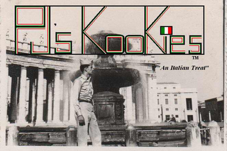 PJ'S KOOKIES "AN ITALIAN TREAT" logo