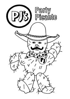 PJ'S PARTY PICANTE logo