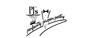 PJ'S PERFECTLY PROPER PANTRY logo