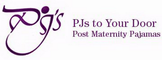 PJ'S PJS TO YOUR DOOR POST MATERNITY PAJAMAS logo