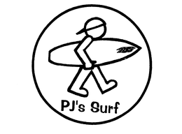 PJ'S SURF logo