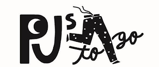PJ'S TO GO logo