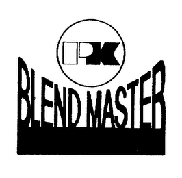 PK BLEND MASTER logo
