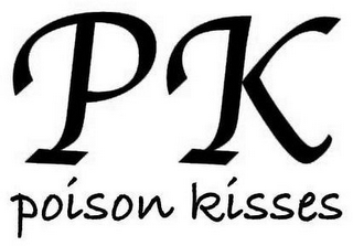 PK POISON KISSES logo