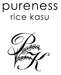 PK PURENESS RICE KASU logo