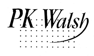PK WALSH logo