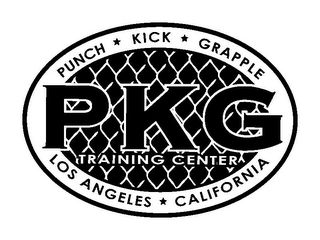 PKG TRAINING CENTER PUNCH KICK GRAPPLE LOS ANGELES CALIFORNIA logo