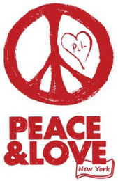 P&L PEACE & LOVE NEW YORK logo