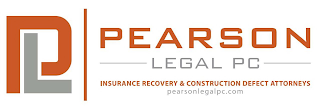 PL PEARSON LEGAL PC INSURANCE RECOVERY & CONSTRUCTION DEFECT ATTORNEYS logo