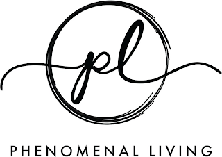 PL PHENOMENAL LIVING logo