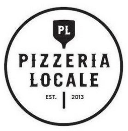 PL PIZZERIA LOCALE EST. 2013 logo